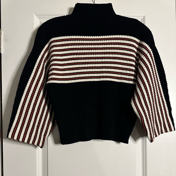 Urban outfitters mockneck sweater striped - Picture 1 of 7